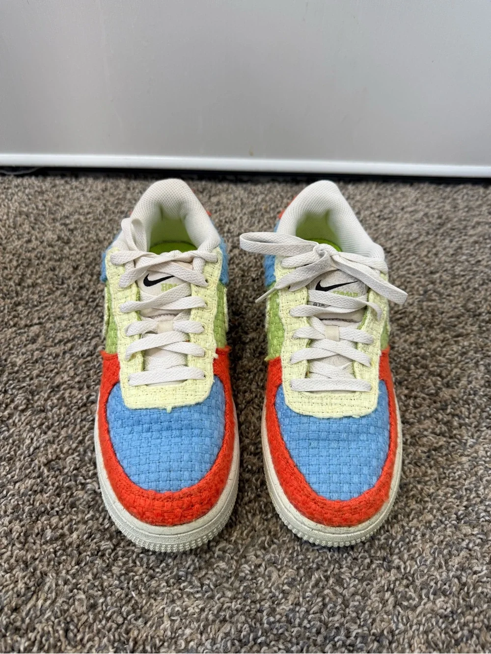 Nike Force 1 Low LV8 Next Nature PS 'Hemp - Multi'